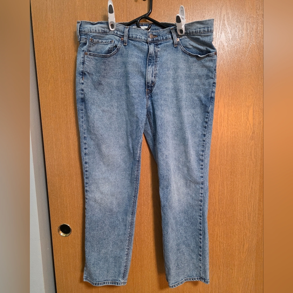 Levi's Signature Men's Blue Light Washed Denim Jeans 40x30